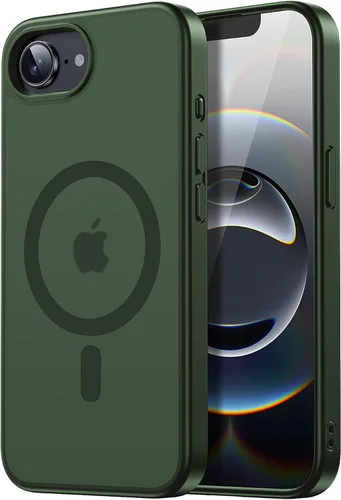 Miniatura 22 de Tigowos Magnetic Guardian - Funda diseñada para iPhone 11 Pro [probada en caídas de grado de 10 pies y compatible con MagSafe] Funda delgada Negro