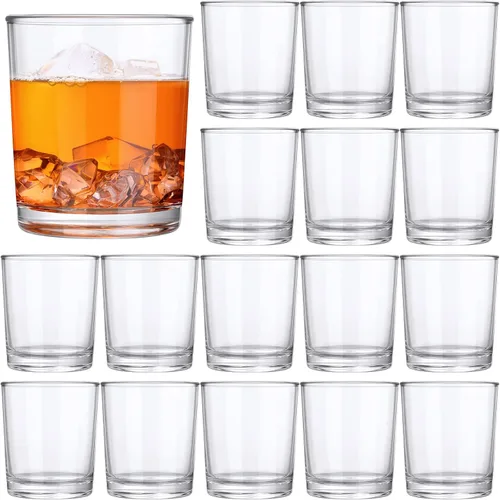 Miniatura 8 de Gerrii 10 vasos de plástico transparente para beber, reutilizables, irrompibles, para jugos, acrílicos, aptos para lavavajillas, para adultos