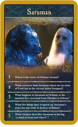 Miniatura 4 de Top Trumps Juego de preguntas El Señor de los Anillos