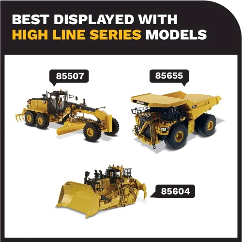 Miniatura 7 de Diecast Masters Motoniveladora Caterpillar 24 - Serie High Line Escala 1/50