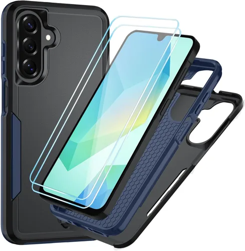 Miniatura 57 de Funda para Samsung Galaxy A15 5G con protector de pantalla HD [protección contra caídas de grado militar] Protección de cuerpo completo resistente a