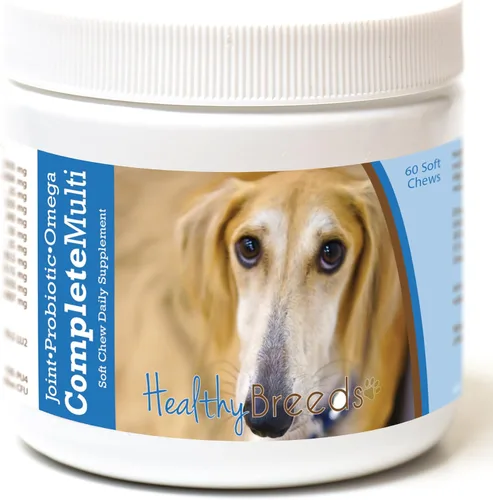 Miniatura 263 de Healthy Breeds Pug todo en uno multivitamínico suave masticable 60