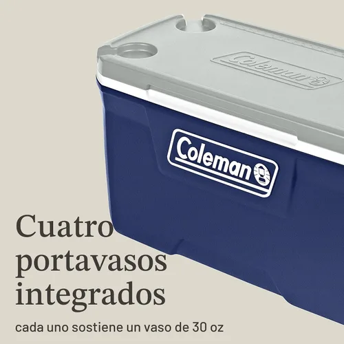 Miniatura 4 de Coleman Classic Series - Hielera portátil con aislamiento, resistente a fugas para exteriores, hielera dura que mantiene el hielo hasta 5 días
