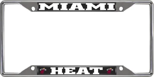 Miniatura 15 de FANMATS Marco de matrícula de metal cromado NBA