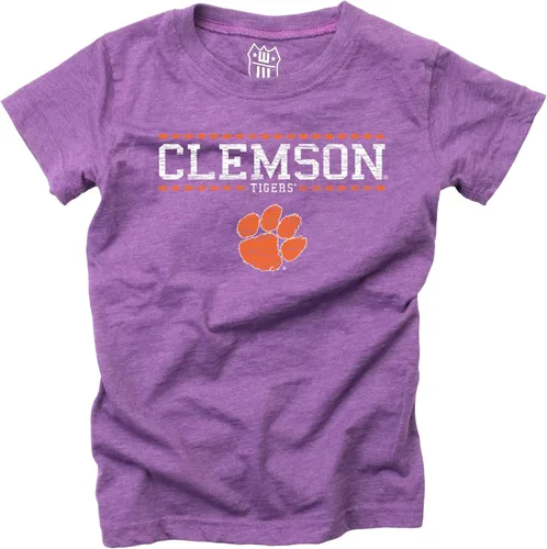 Miniatura 70 de Wes and Willy NCAA - Camiseta mezclada S/S para niñas púrpura (washington huskies purple)