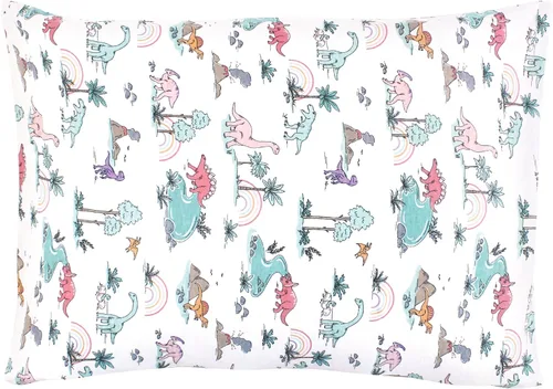 Miniatura 45 de Hudson Baby Funda de almohada unisex de algodón para bebés y niños pequeños, animales del bosque, talla única Forest Animals