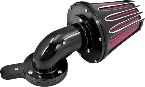 Miniatura 8 de Filtro Limpiador de Aire para Motocicleta CNC Kit de 90° Cara Adelante Compatible con Harley Softail Touring Trike Sportster XL Dyna