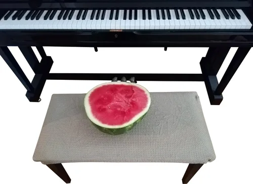 Miniatura 8 de Funda impermeable para banco de piano, perfecta para mascotas, niños, ancianos, bodas, fiestas. Lavable a máquina, elástica, extraíble, se limpia