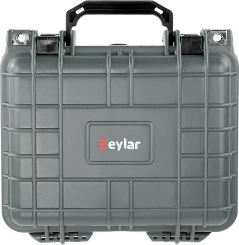 Miniatura 6 de Eylar Pequeño engranaje profundo de 10.62", equipo, estuche rígido para cámara impermeable con espuma (negro) estándares TSA