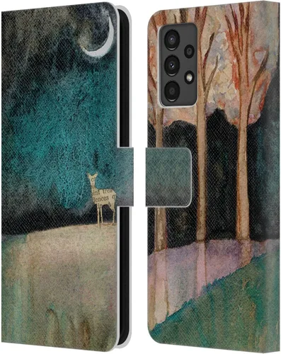 Miniatura 15 de Head Case Designs Officially Licensed Wyanne Half Light Nature 2 Leather Wallet Case Compatible with Samsung Galaxy A13 (2022)