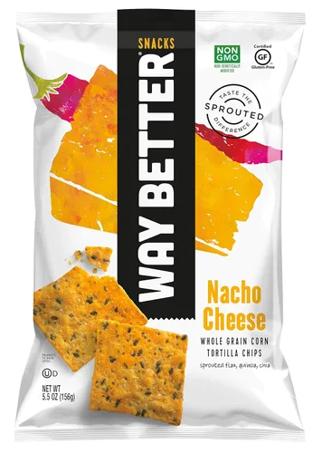 Miniatura 28 de Way Better Snacks Chips de tortilla, batata, 5.5 onzas