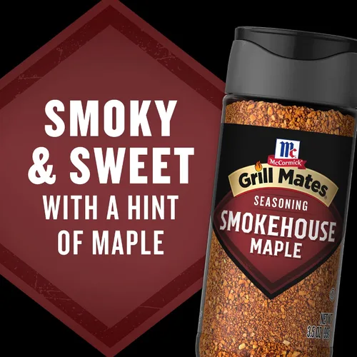 Miniatura 12 de McCormick Grill Mates Smokehouse Condimento de arce, 3.5 onzas