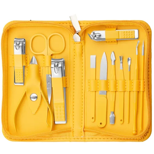 Miniatura 10 de Kit de Uñas Tumkun, Kit de Manicura, Kit de Cuidado de Uñas para Mujeres, Juego de Manicura y Pedicura, Kit de Cortaúñas para Uñas de los Pies, Kit