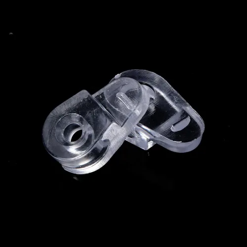 Miniatura 5 de YiZYiF Kit de 100 clips de retención de vidrio, clips de vidrio para gabinete, clips de fijación de espejo, accesorios para fijación de puertas