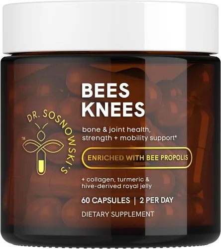 Miniatura 9 de Dr Sosnowski's Propóleo de Abeja 1500mg de Alta Potencia Superalimento Derivado del Colmillo, Cápsulas Vegetales, 60 Unidades Suministro