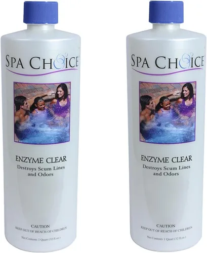 Miniatura 4 de SpaChoice Bañera de hidromasaje transparente de 1 pinta de hidromasaje, clarificador de spa, fabricada en Estados Unidos