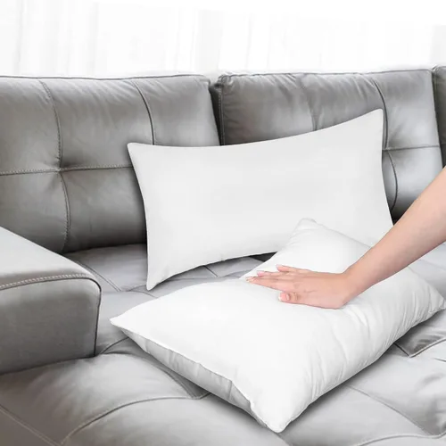 Miniatura 5 de Covers & All Juego de 2 rellenos de almohada, duraderos, suaves, rectangulares, de 12 x 20 pulgadas, 2.64 oz/m², tela no tejida con relleno de fibra