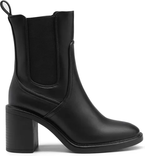 Miniatura 2 de DREAM PAIRS Chelsea - Botas puntiagudas para mujer con tacón grueso y elástico