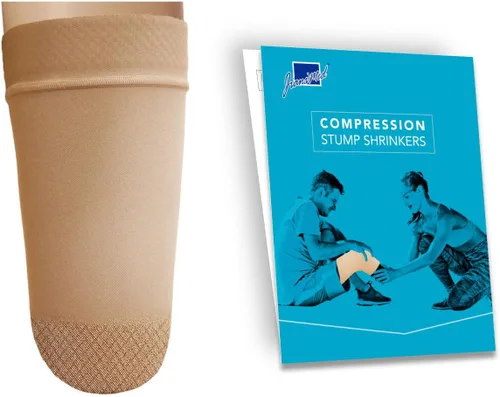 Termoencogedores protésicos por encima de la rodilla, 13.8 in, compresión, calcetines amputados, 20-30, uso diario, Taiwán Excellence XS