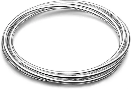 Miniatura 8 de Pulsera de plata de ley 925 para mujeresniñas, pulseras para mujer, pulseras de plata de ley 925 para mujer, pulseras delicadas