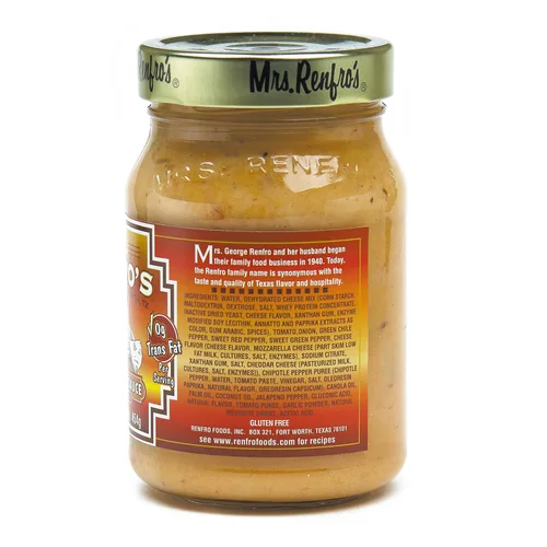 Miniatura 3 de Mrs. Renfro's Salsa de queso nacho con chipotle, 16 oz (paquete de 2)