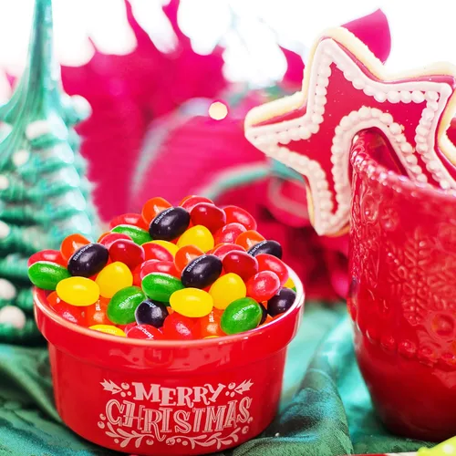 Miniatura 2 de Frijolitos de Gelatina Originales (2 Libras) Dulces Navideños - Viene en una Bolsa Resellable - frijolitos de gelatina a granel - Perfectos