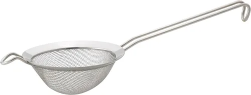 Miniatura 12 de HIC Kitchen Colador de malla doble fina, acero inoxidable 18/8, juego de 2, incluye colador de 5 y 7 pulgadas