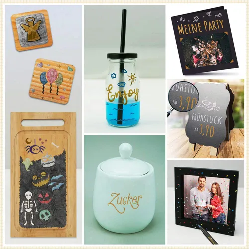Miniatura 5 de Juego de 6 rotuladores metálicos para sellar cera, juego de bolígrafos de sellado de cera adecuado para todas las cuentas de cera de sellado