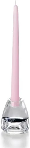 Miniatura 39 de yummi Velas cónicas color rosa claro de 12 pulgadas, 12 por paquete