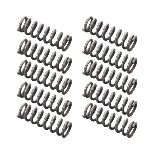 Miniatura 9 de MroMax 20Pcs Compressed Spring, 0.04" Wire Dia, 0.31" OD, 1.57" Free Length, Gray Black Spring Steel Extended Coil Compression Spring