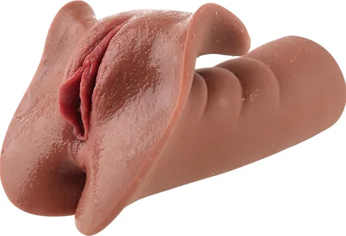 Coño de bolsillo para masturbador masculino, muñeca sexual con vagina texturizada realista y ano apretado, juguete sexual para hombres masturbación