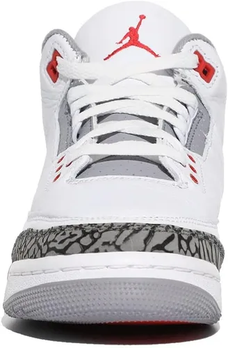 Miniatura 5 de Jordan Boys Grade School Jordan 3 Retro "Fire Red" BlancoRojo fuego-negro