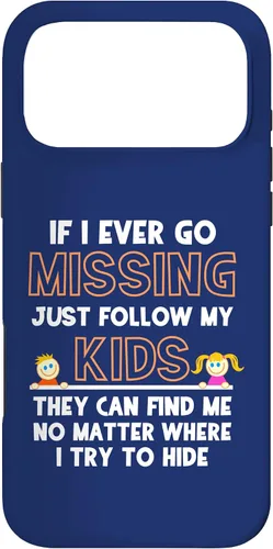 Miniatura 22 de If I Ever Go Missing Follow My Kids Funny Parenting Case for iPhone 17