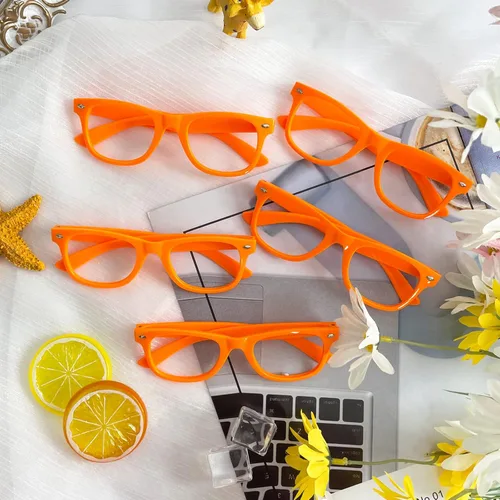 Miniatura 7 de Matcheck 20 gafas de juego de simulación para niños a granel, sin marco de lentes, gafas falsas para niños y niñas, regalos de fiesta de cumpleaños