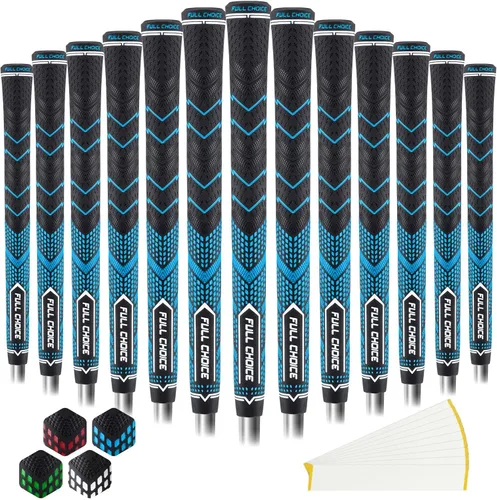 Miniatura 15 de Rubber Golf Grips 13 Pack, High Traction, Non-Slip, Advanced Texture, Choose from 13 Grips or 13 Grips with Regripping Kit, Standard/Mid/Jumbo