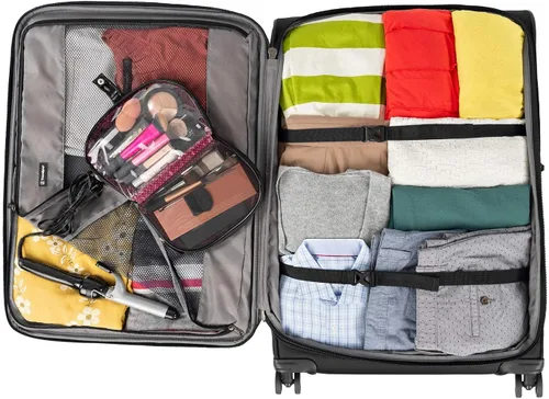 Miniatura 2 de Travelpro Tourlite Softside - Maleta expandible con 4 ruedas giratorias, maleta ligera, para hombres y mujeres, Negro
