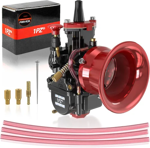 Miniatura 7 de 1PZ PW0-K21 PWK - Carburador de 1.82 pulgadas para reemplazo de carburador, rendimiento universal para motocicletas Pit Dirt Bike Off Road ATV Quad