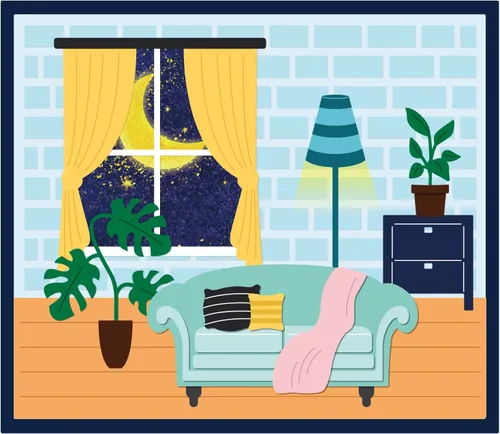Miniatura 7 de BENECREAT 2 piezas de troqueles de metal para muebles, cómodos sofás y ventanas, luces verdes, plantas verdes, plantillas para decoración del hogar