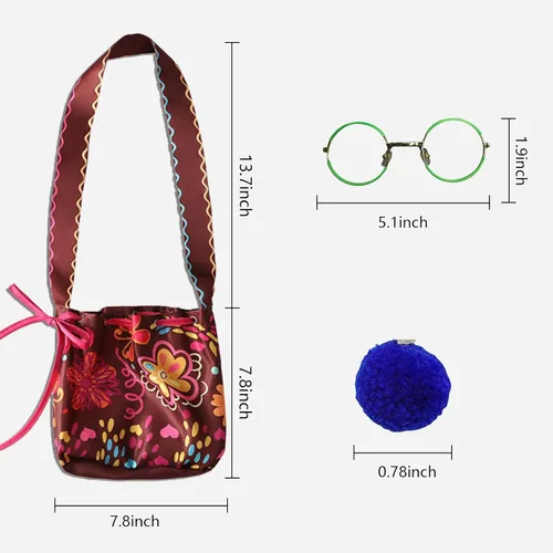 Miniatura 2 de Encanto - Juego de monedero Maribel para niñas y aretes de Maribel, Caucho