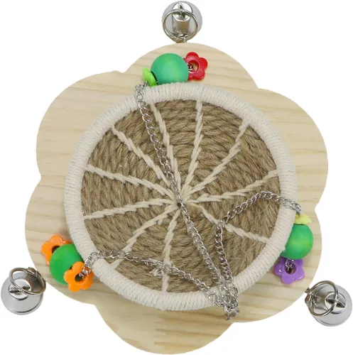 Miniatura 7 de Wontee Nido de pájaros, loro de cría de loros, columpio colgante de pájaros para periquitos, periquitos, conures, cacatúas, caique, loro senegal