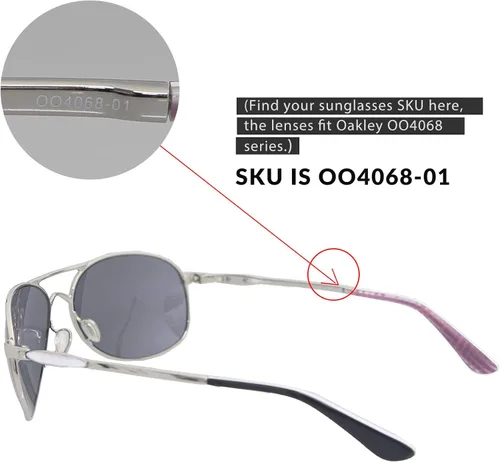 Miniatura 6 de Walleva Lentes de repuesto para gafas de sol Oakley Given - Varias opciones disponibles
