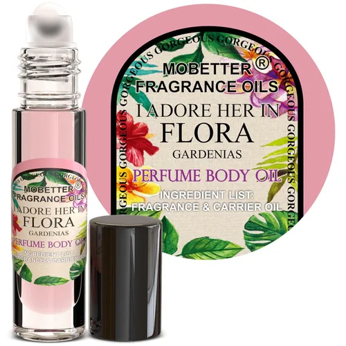MOBETTER FRAGRANCE OILS I Adore Her In Flora Gardenias Perfume Mujeres Aceite Corporal