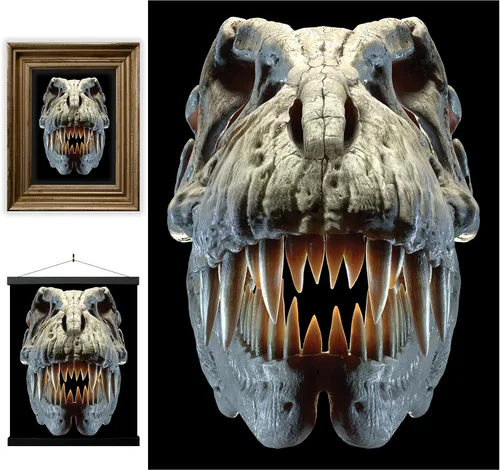 Miniatura 33 de Impresiones de arte de pared lenticular 3D LiveLife - El amor de un padre de Deluxebase. Póster 3D de león sin marco. Decoración de pared perfecta.
