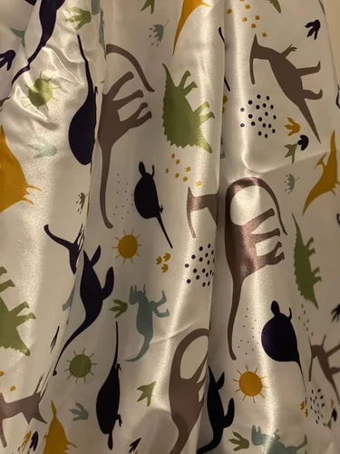 Miniatura 23 de Sábana bajera ajustable de satén para cama infantil, cama individual, sofá cama para retener la humedad del cabello (sábana individual)