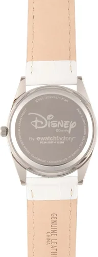 Miniatura 3 de Disney Reloj de cuarzo analógico redondo con purpurina para adultos Blanco