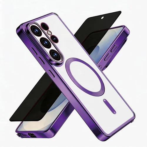 Miniatura 41 de Misscase Funda MagSafe compatible con iPhone 12 Pro Max con protector de lente de cámara, protección completa, funda magnética transparente