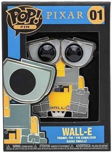 Miniatura 3 de Funko Pop! Pin Pixar - Pin esmaltado prémium Wall-E