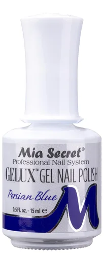 Miniatura 6 de Mia Secret Gelux Esmalte de uñas de gel Soak-off color Bleu De France - Esmalte de gel curado con lámpara de uñas - Esmaltes para uñas en gel