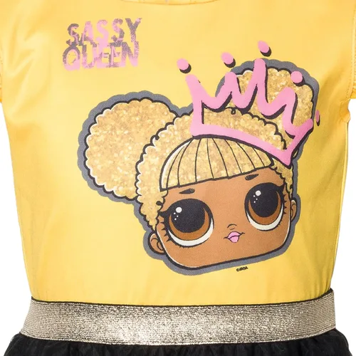 Miniatura 5 de L.O.L. Surprise! Queen Bee - Vestido de malla para niñas pequeñas a niños grandes