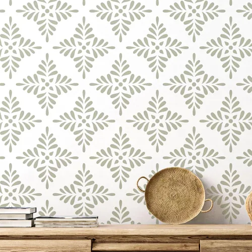 STENCILOGY® / Pechora - Plantilla de pared XL de 23 "x 33", Plantillas de pared grandes para pintura, Plantillas para paredes, Plantilla de pared de